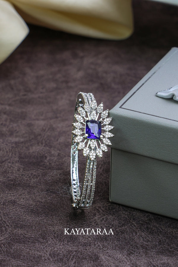 Sapphire Oval Burst Bracelet
