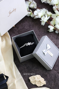 Silver Floral Vine Bracelet
