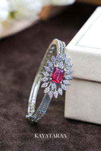 Pink Ember Burst Cuff