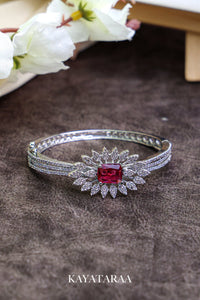 Pink Ember Burst Cuff