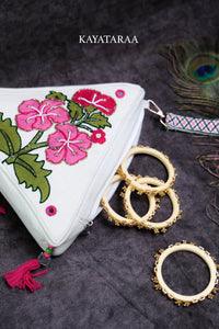 Hibiscus Bloom Triangle Sling