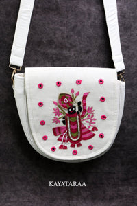 Shrinathji Saddle Sling Purse