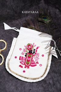 Shrinathji Embroidered Potli