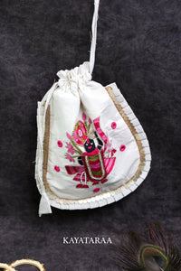 Shrinathji Embroidered Potli