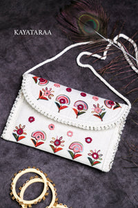Folk Floral Envelope Sling