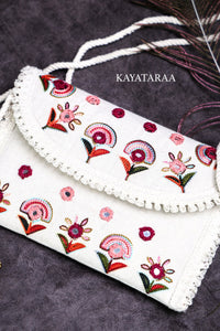 Folk Floral Envelope Sling