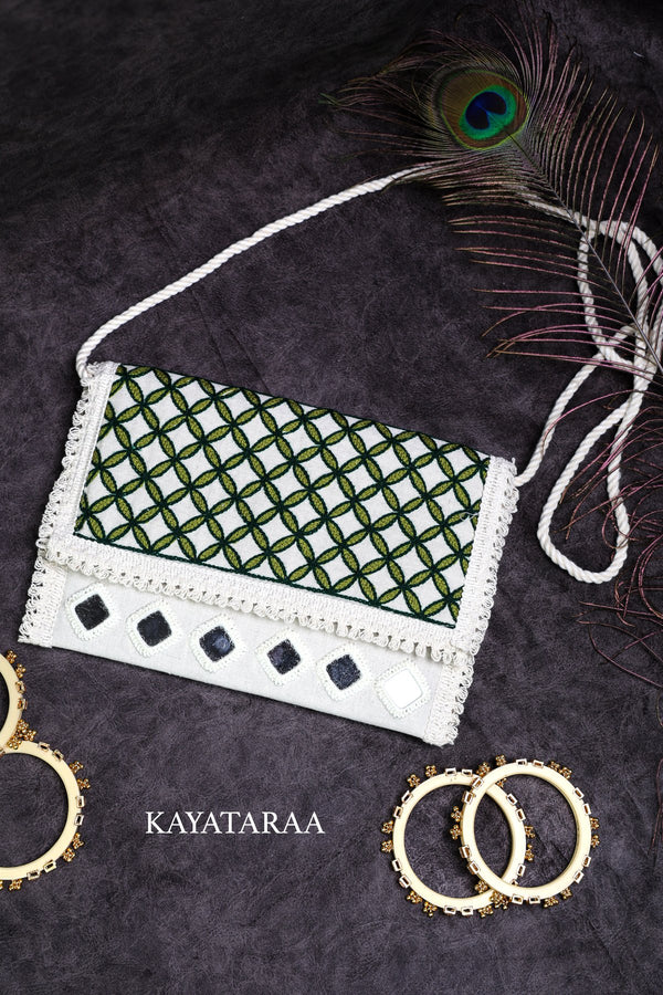 Green Lattice Mirror Sling